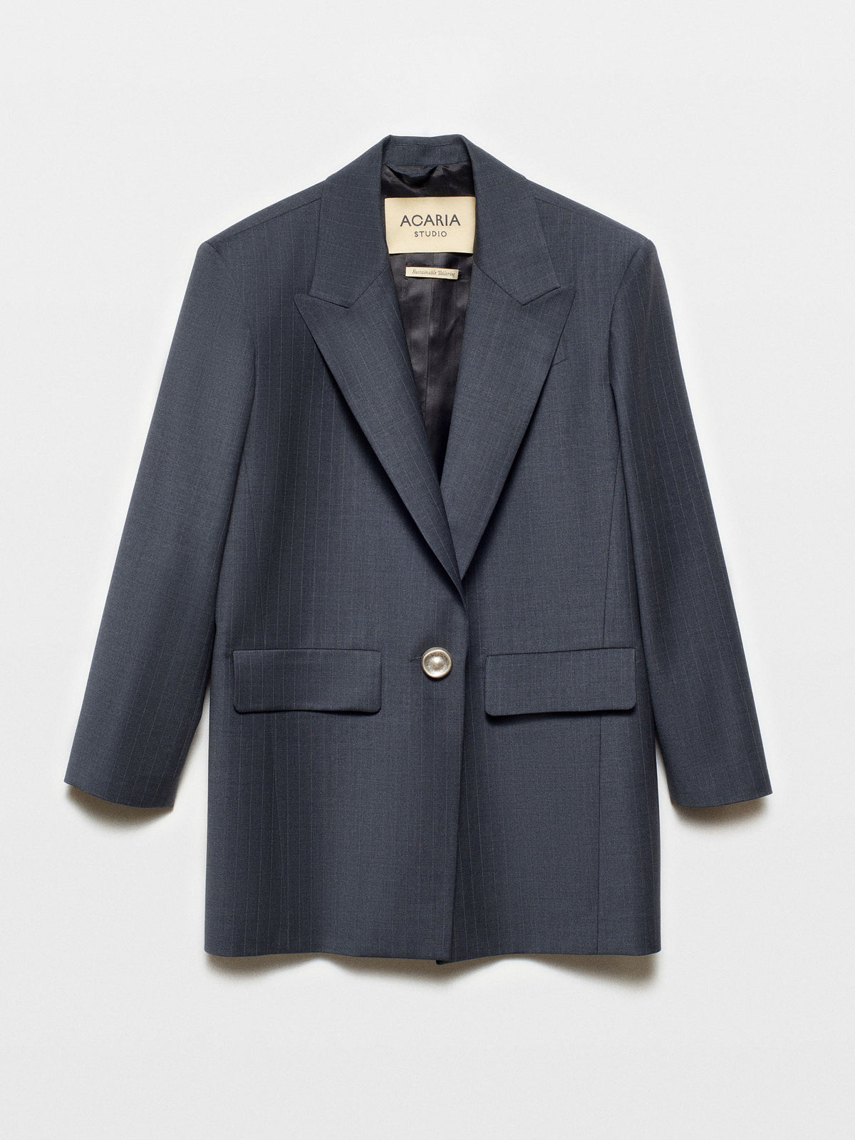 Guru Boyfriend Çizgili Blazer