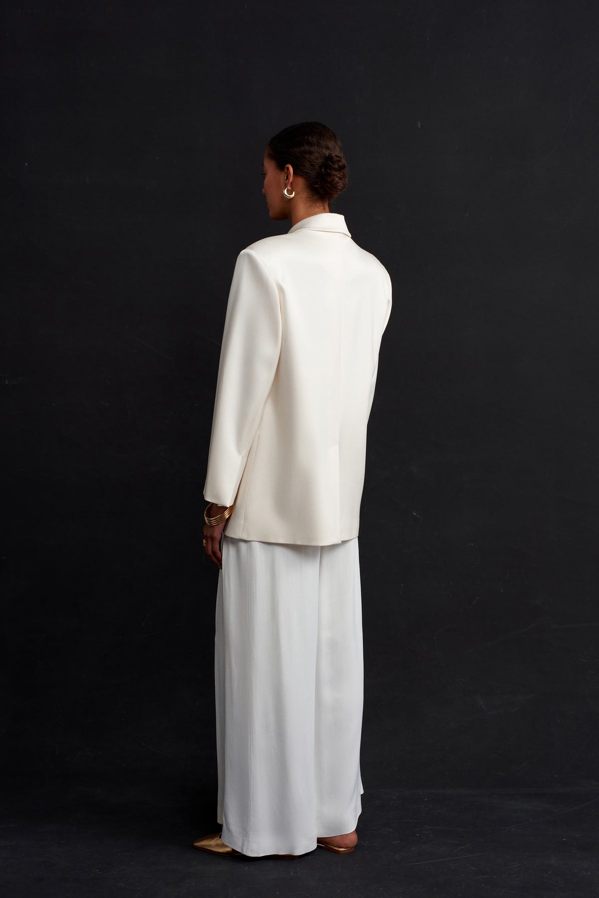The Night Vegan İpek Blazer
