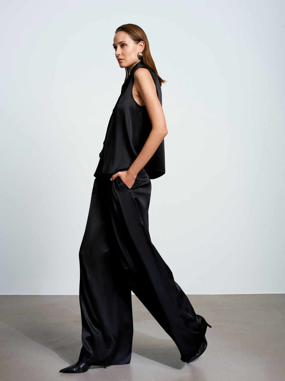 Jill Saten Pantolon