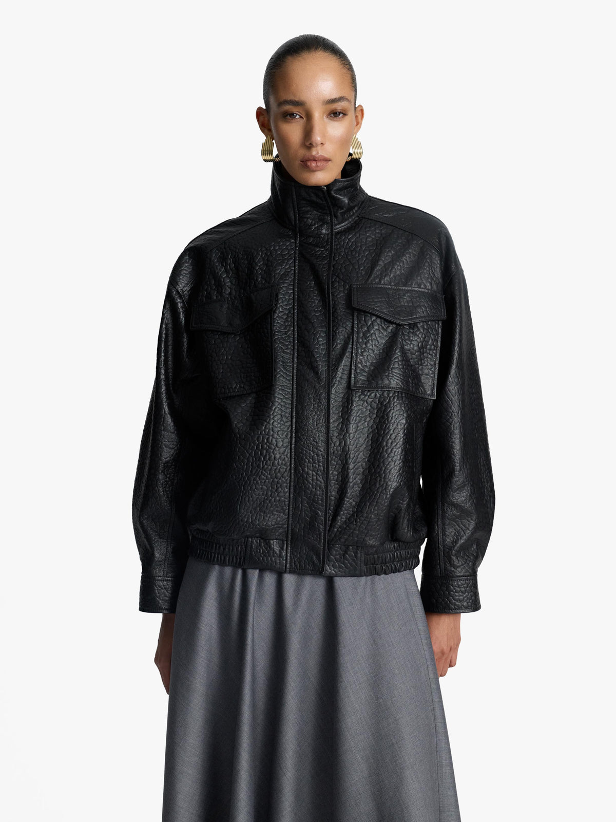 Zoe Deri Bomber Ceket